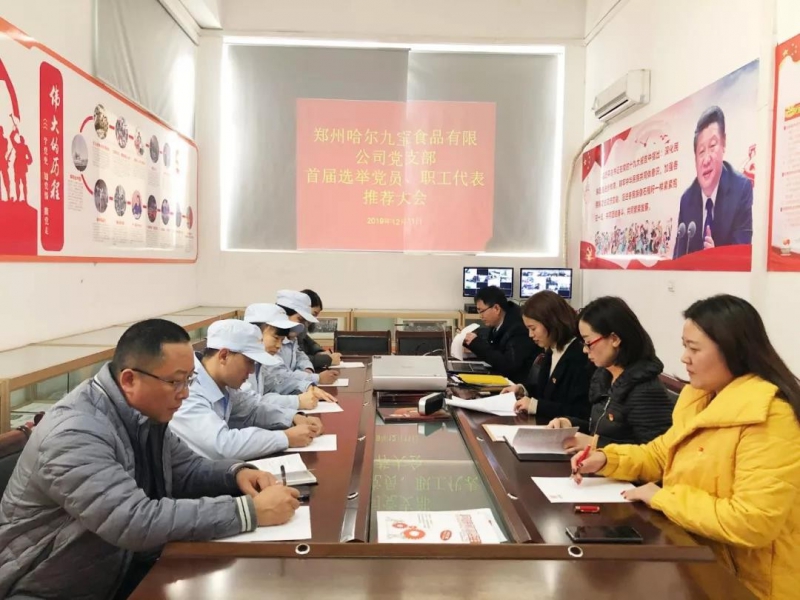 2121非凡党支部，，，，，，，，首届选举党员、职工代表推荐大会